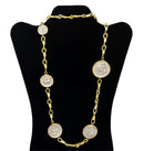 18K GO Coin Necklace