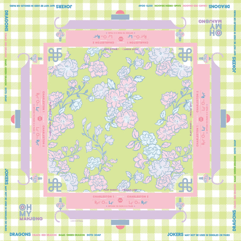 Garden Party Mahjong Mat