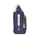 Navy Matte Handle Hydrobag with Accent Strap