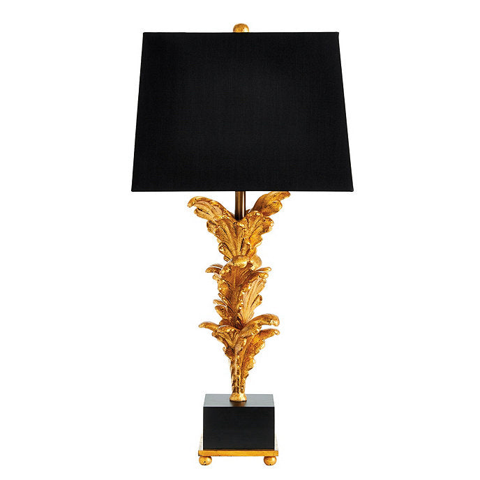 Wildwood Gold Leaf Table Lamp