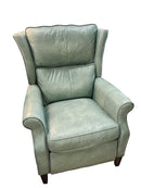 Motion Craft Teal Leather Recliner