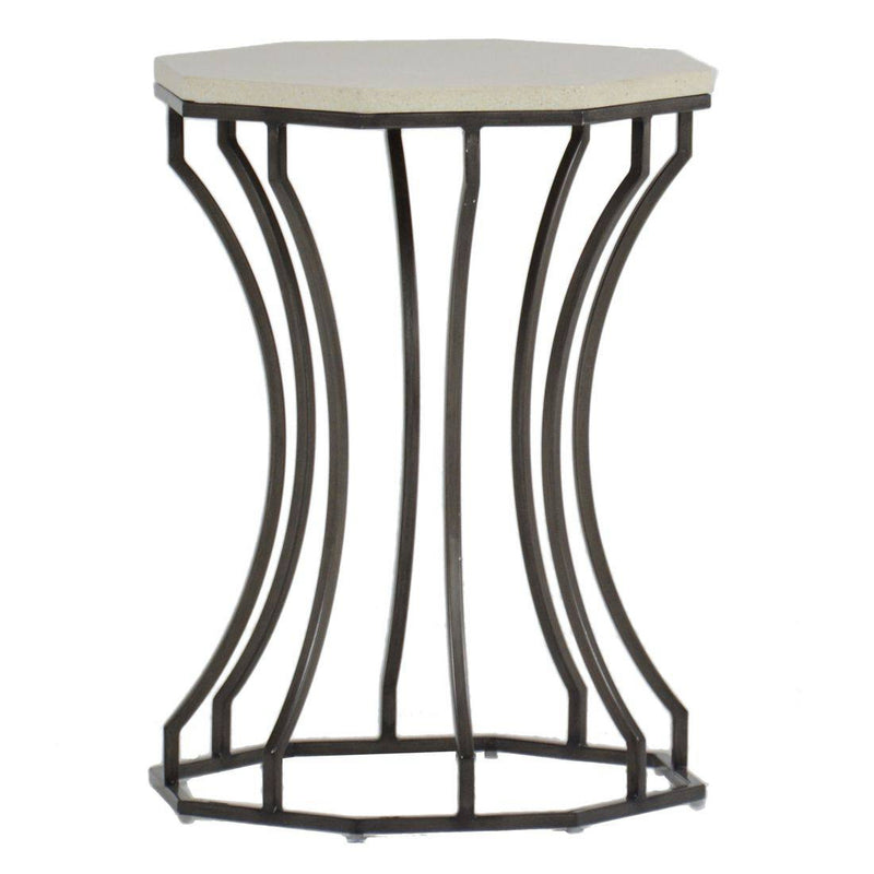 Outdoor/Indoor Audrey Metal End Table