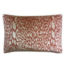 September Coral Velvet Down Pillow