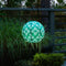 Soji Stella - Brights Geo Palm Turquoise Solar Lantern