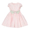 Smocked Tulip Dress, Pink 24M