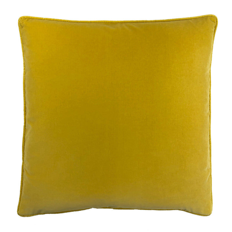 Buttercup Velvet Down Pillow