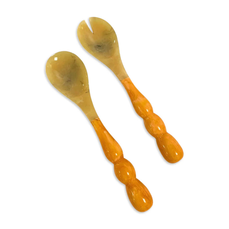 Orange Rio Bubble Resin Servers