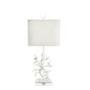 White Birds on Branch Table Lamp