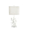 White Birds on Branch Table Lamp