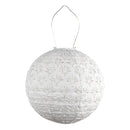 Soji Stella - Deco Globe White Solar Lantern