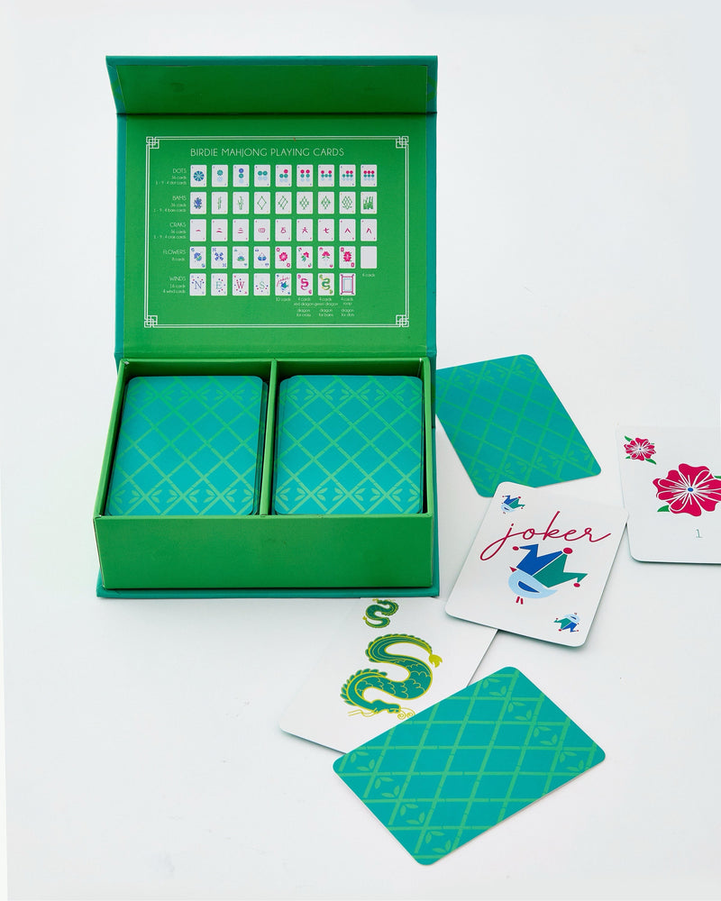 Birdie Mahjong Playing Cards