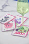 Set of 4 Soiree Tile Cocktail Napkins