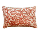 September Coral Velvet Down Pillow