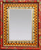 Mackenzie Childs Red Mirror