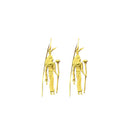 18K GO Pharoah Earrings