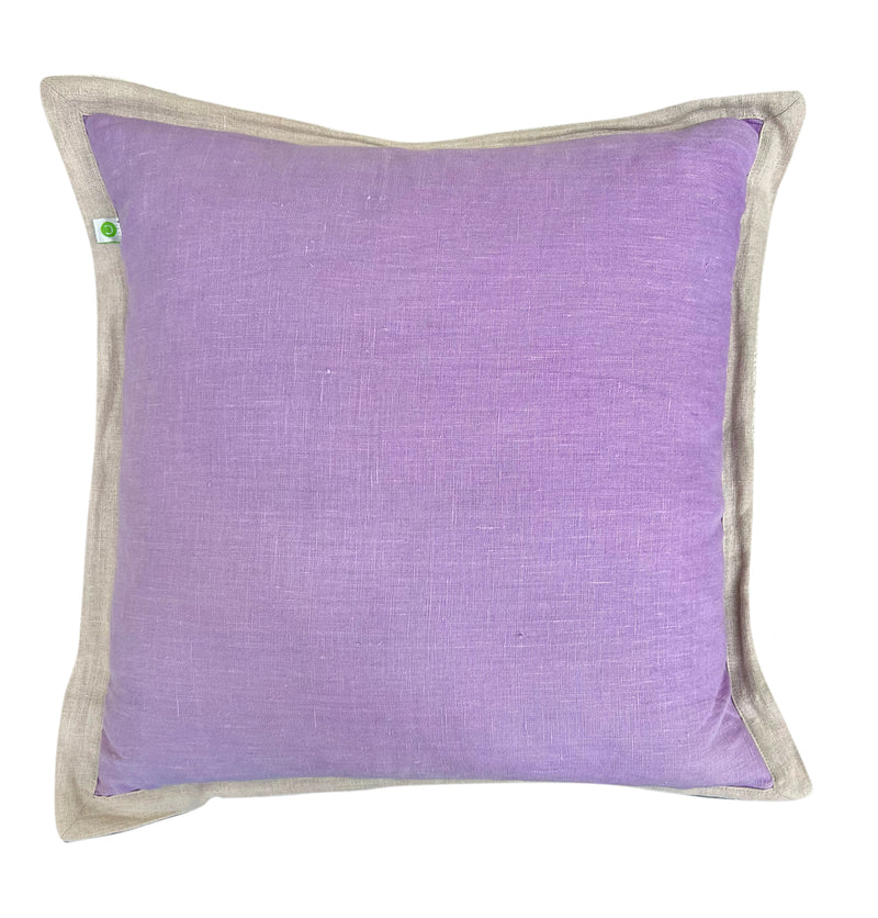 Lavender Linen Pillow