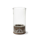 Heritage Inlay Wood Candleholder Medium